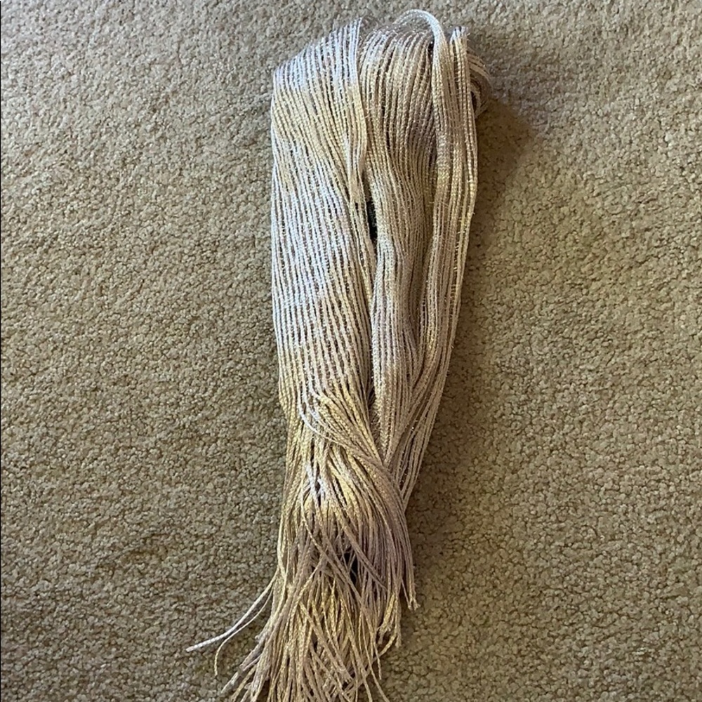 Silver scarf